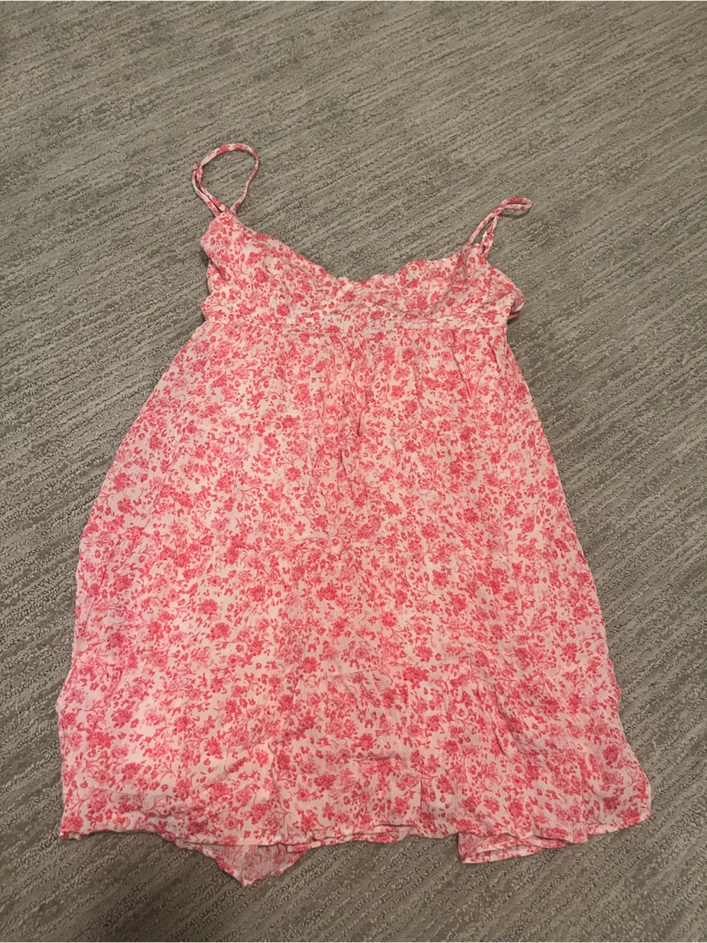 Grey bandit Pink Floral Dress M